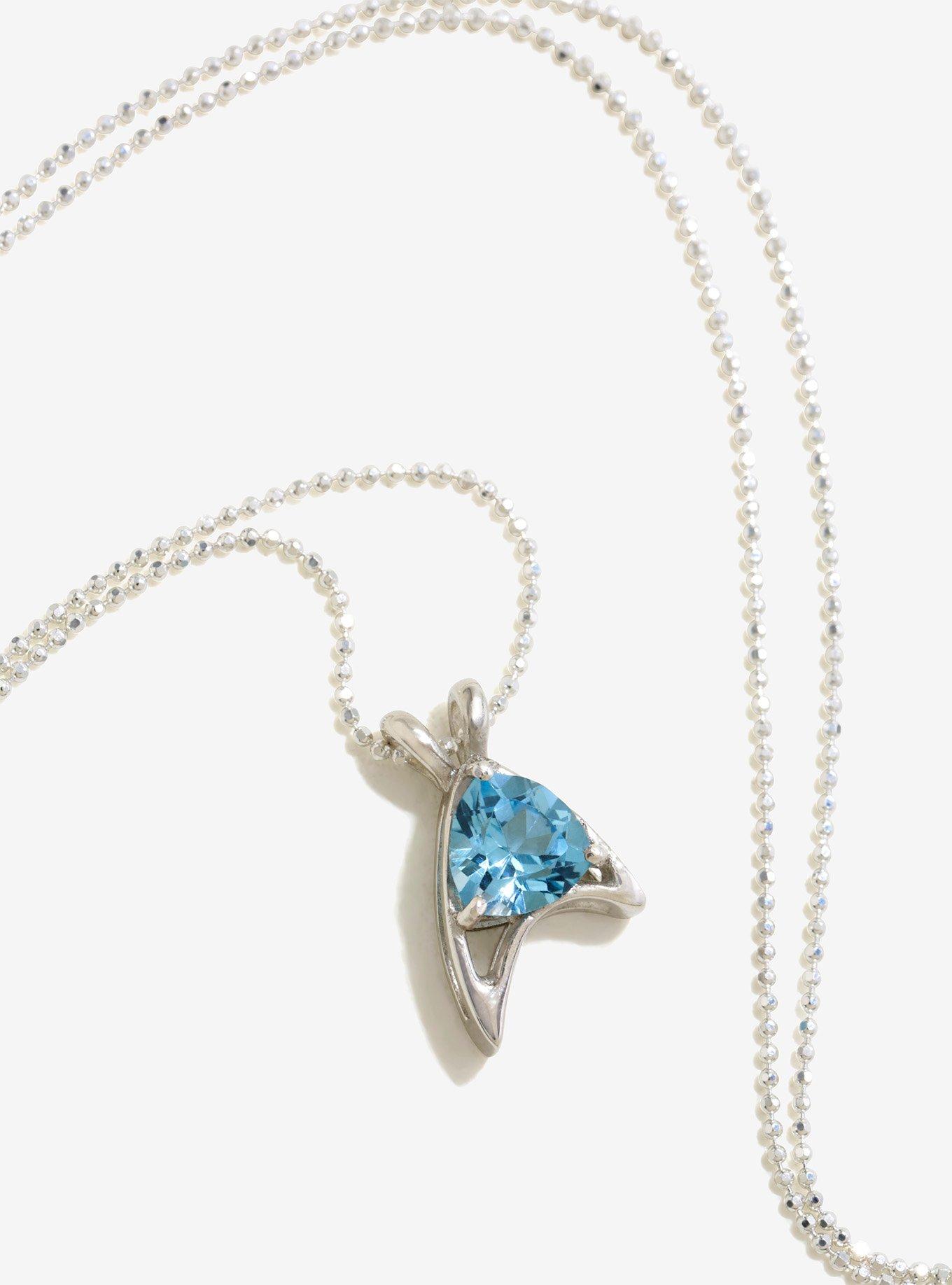 Star Trek 50th Anniversary Blue Topaz Necklace, , alternate