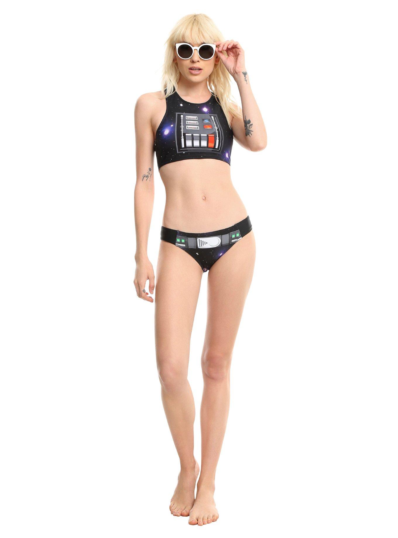Star Wars Darth Vader Swim Top, BLACK, alternate