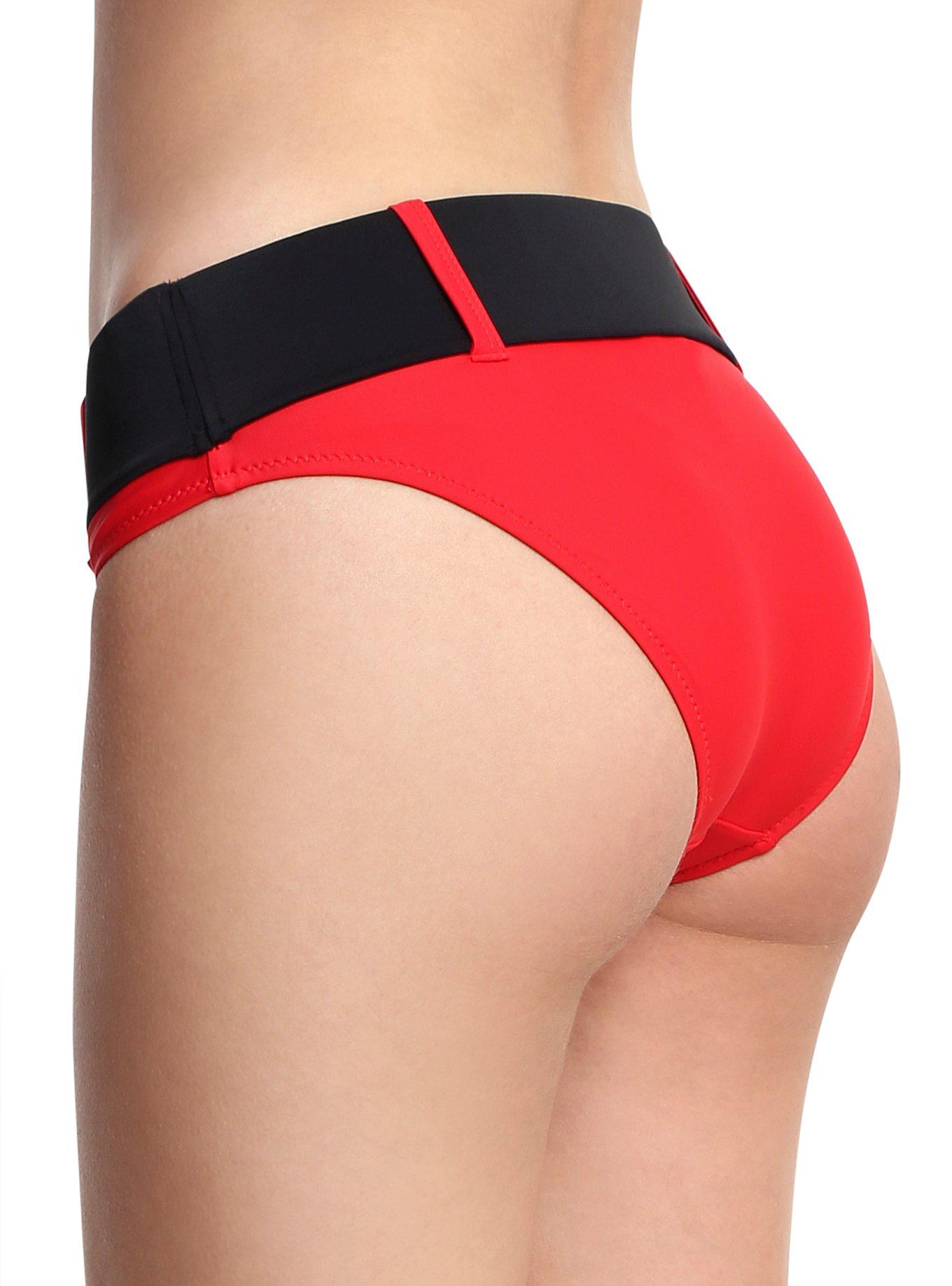 Marvel Deadpool Swim Bottoms, RED, alternate