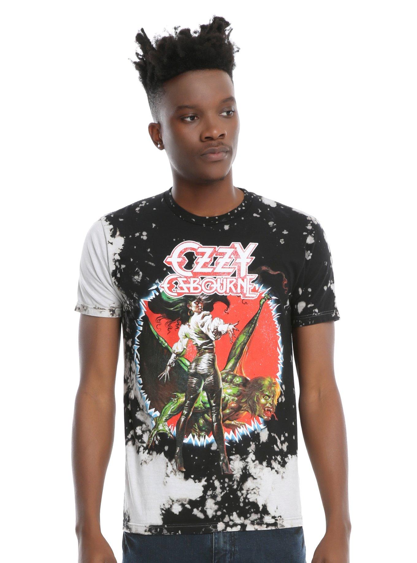 Ozzy Osbourne The Ultimate Sin Bleached T-Shirt, , alternate