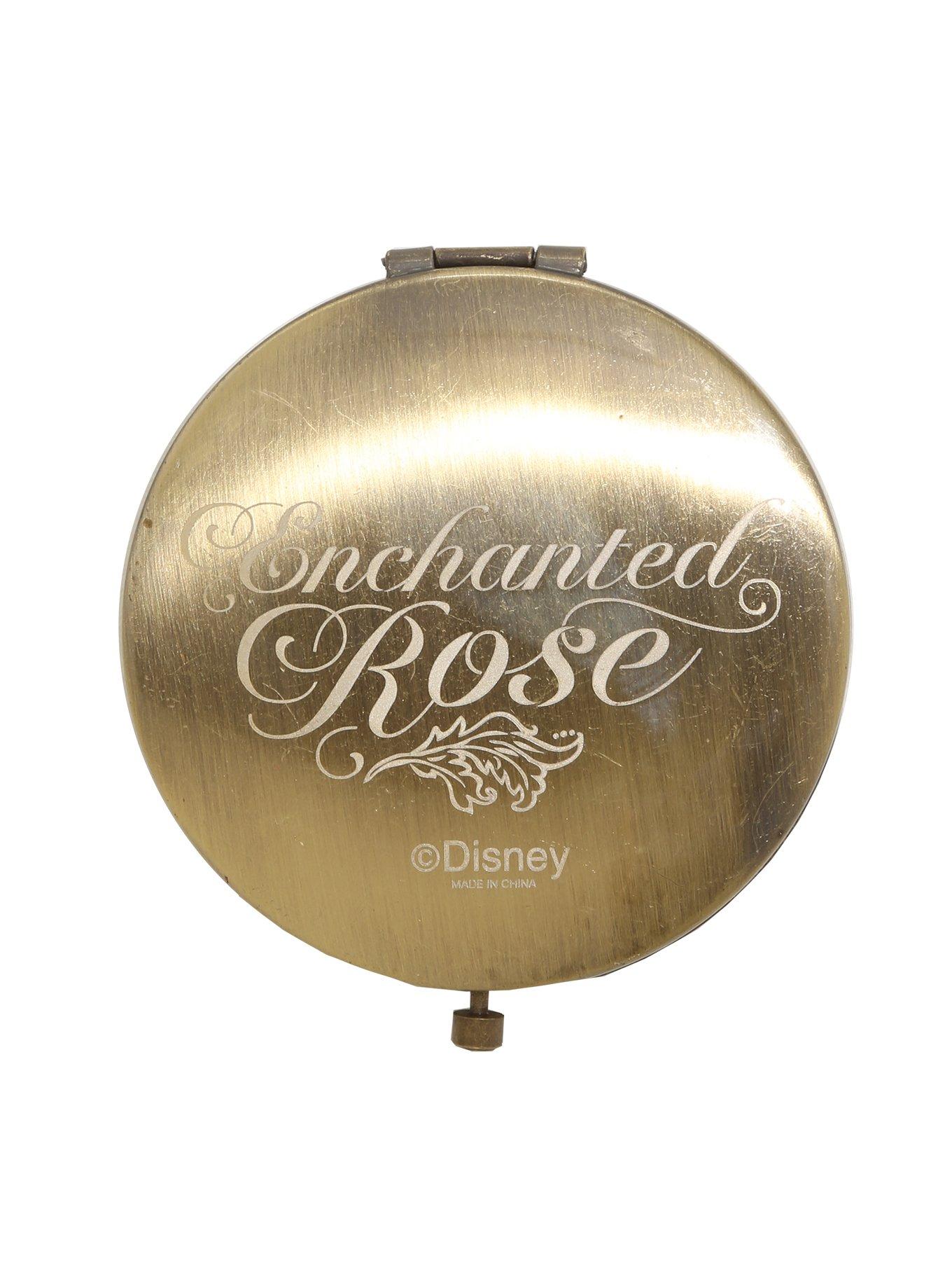 Disney Beauty And The Beast Enchanted Rose Compact Mirror, , alternate