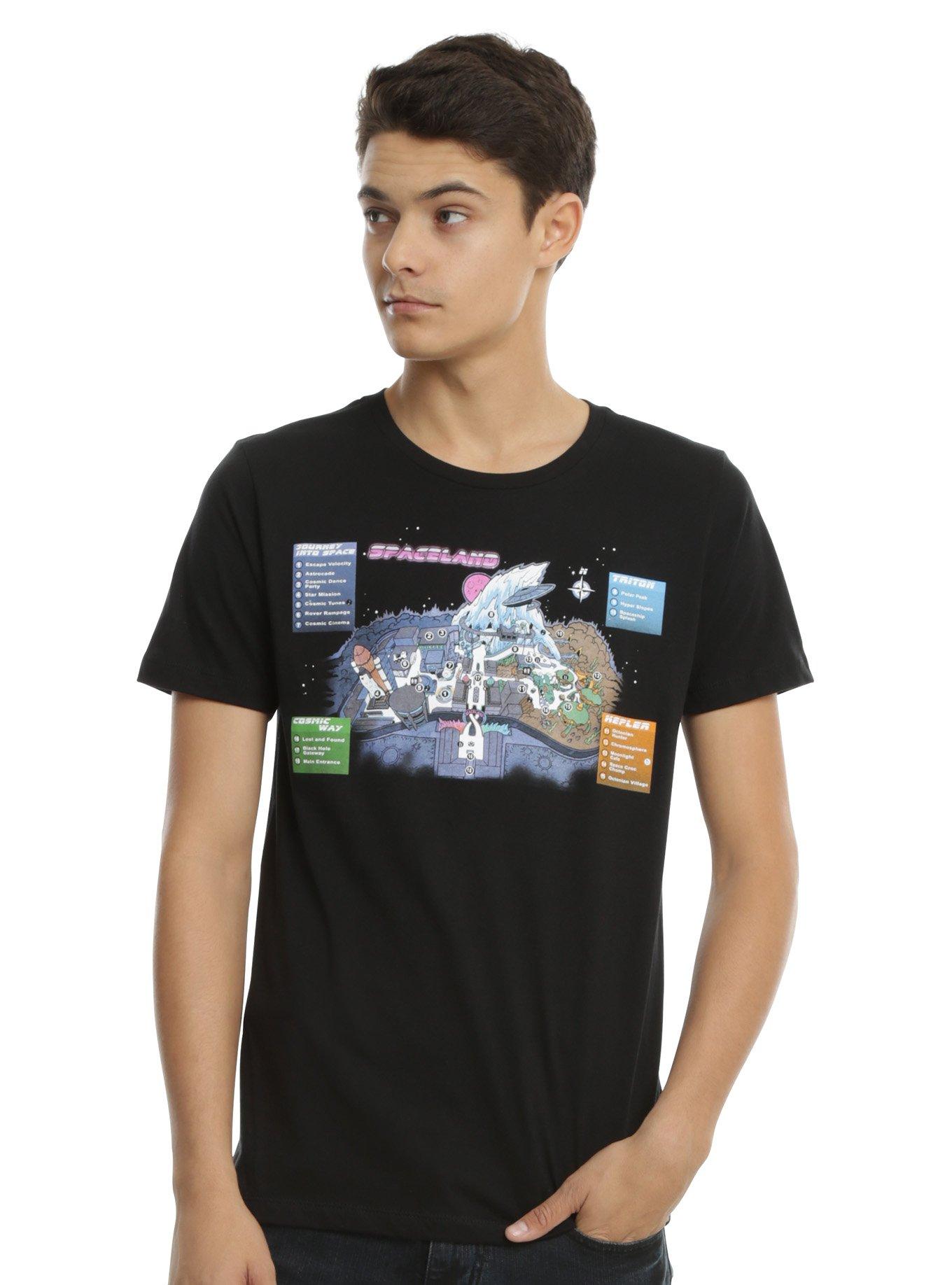 Call Of Duty: Infinite Warfare Spaceland Map T-Shirt, , alternate