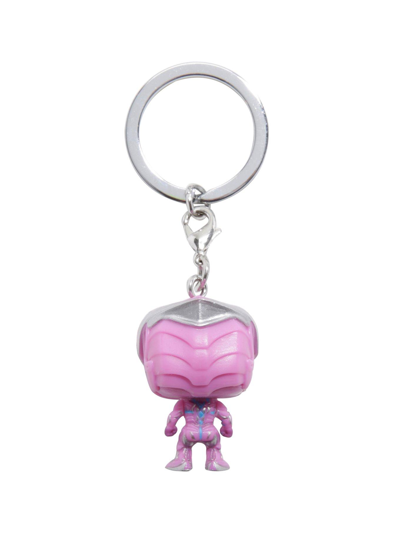 Funko Power Rangers Pink Ranger Pocket Pop! Key Chain, , alternate