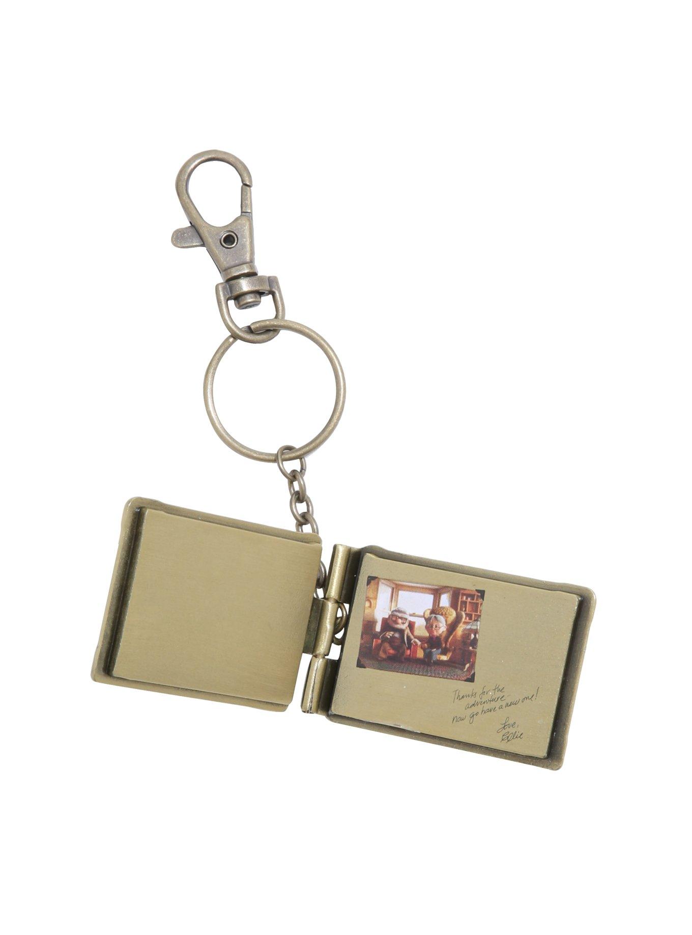 Disney Up Adventure Book Metal Key Chain, , alternate