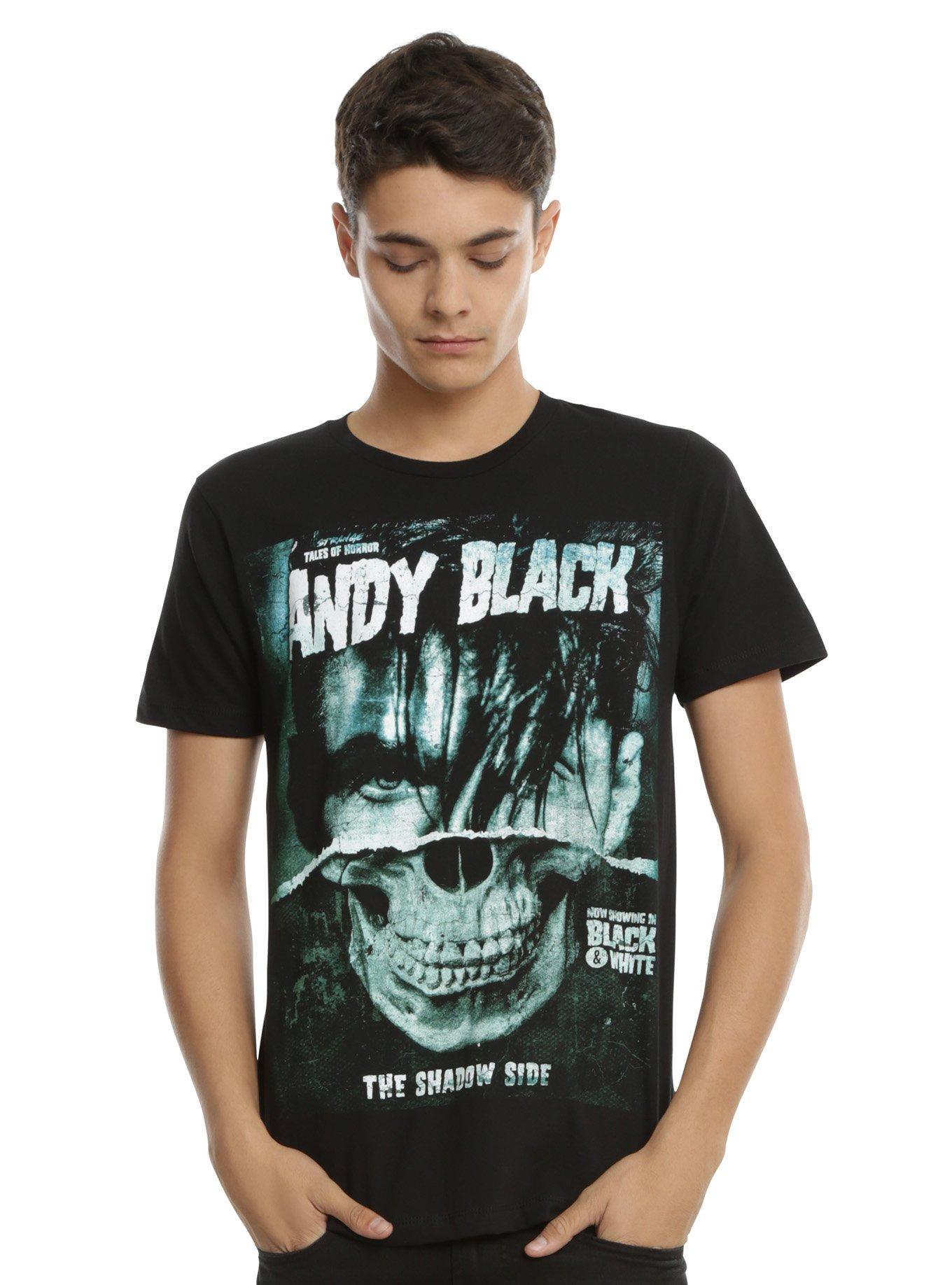 Andy Black Ripper T-Shirt, , alternate