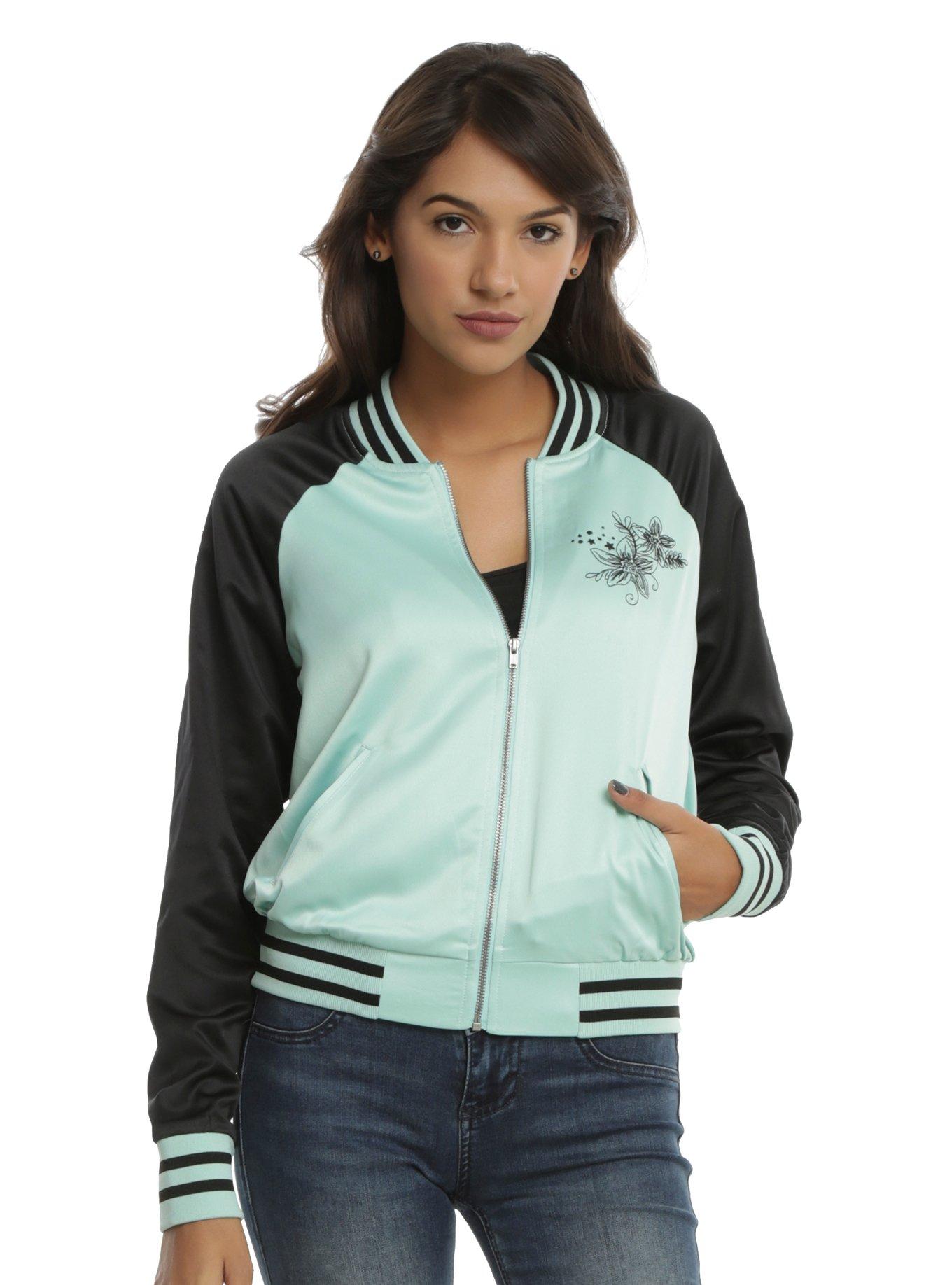 Disney The Little Mermaid Ariel Girls Satin Souvenir Jacket, , alternate