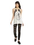 Disney Beauty And The Beast Lace Back Girls Tank Top, , alternate