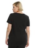 Stranger Things Crazy Friend Girls T-Shirt Plus Size, BLACK, alternate