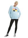 Disney Gravity Falls Mabel Rainbow Music Note Girls Sweatshirt, , alternate