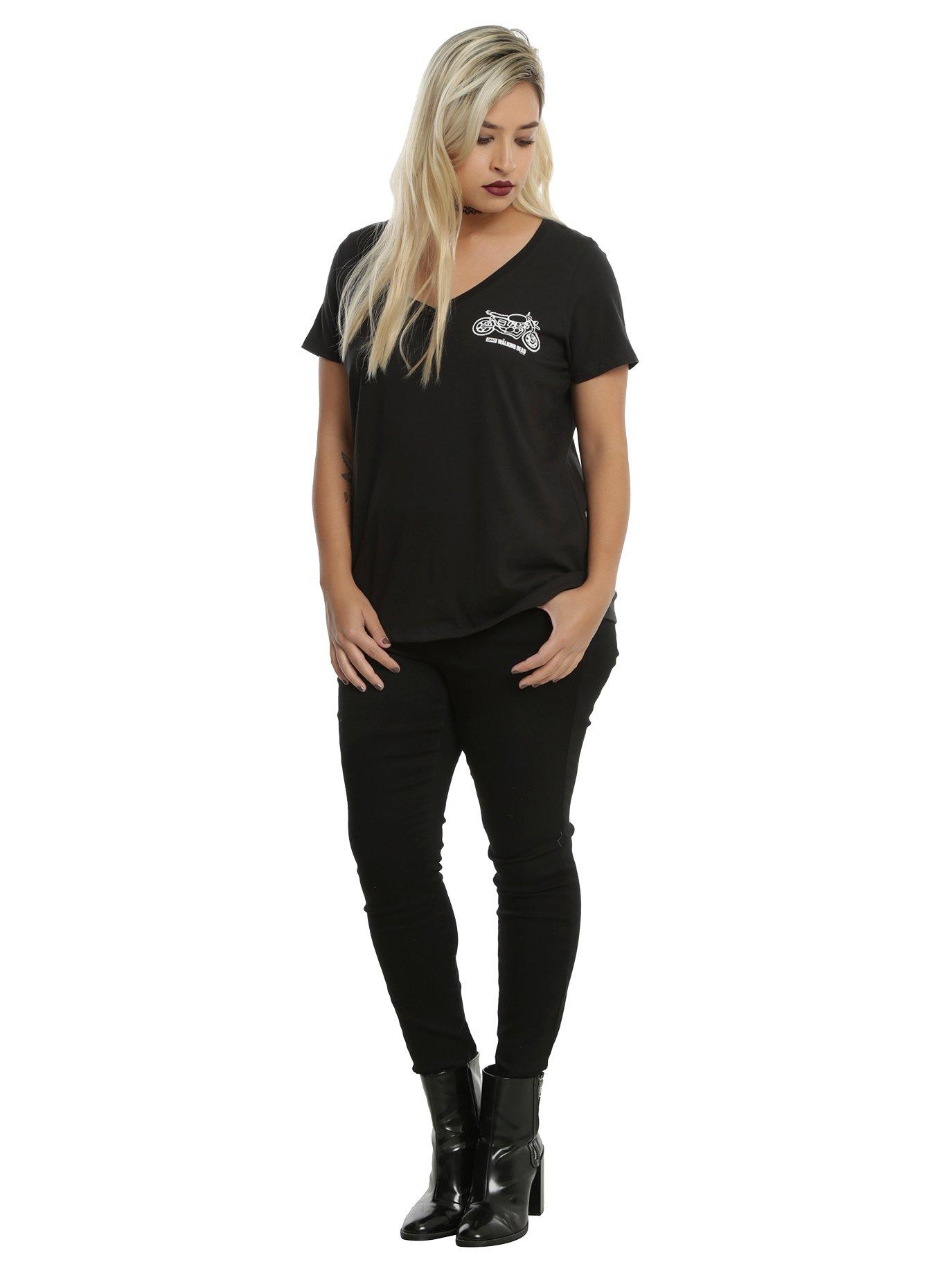 The Walking Dead Daryl Dixon Wings Girls T-Shirt Plus Size, , alternate
