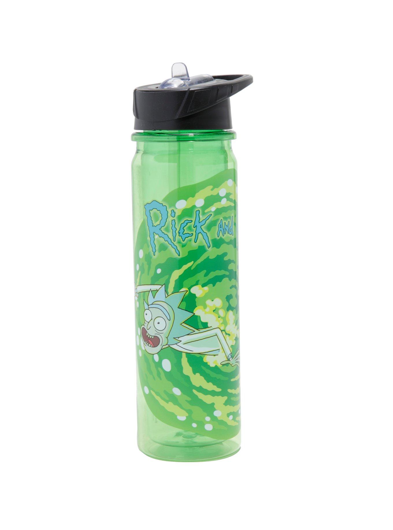 Rick And Morty Portal Water Bottle, , alternate