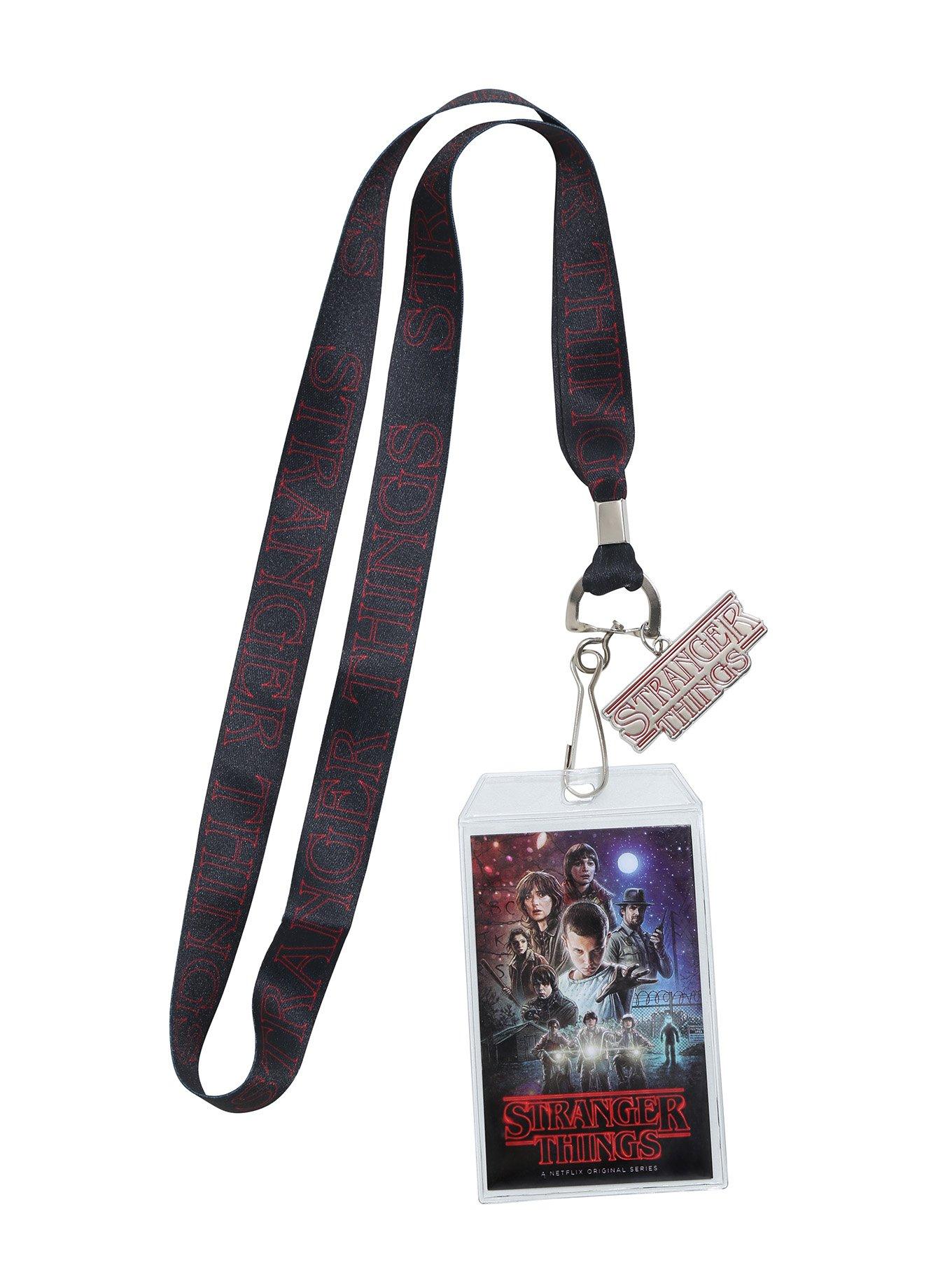 Stranger Things Poster Art Lanyard, , alternate