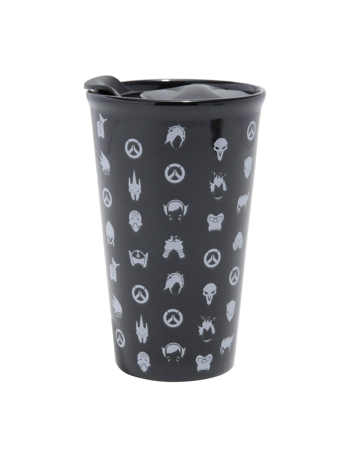 Overwatch Icons Travel Mug, , alternate