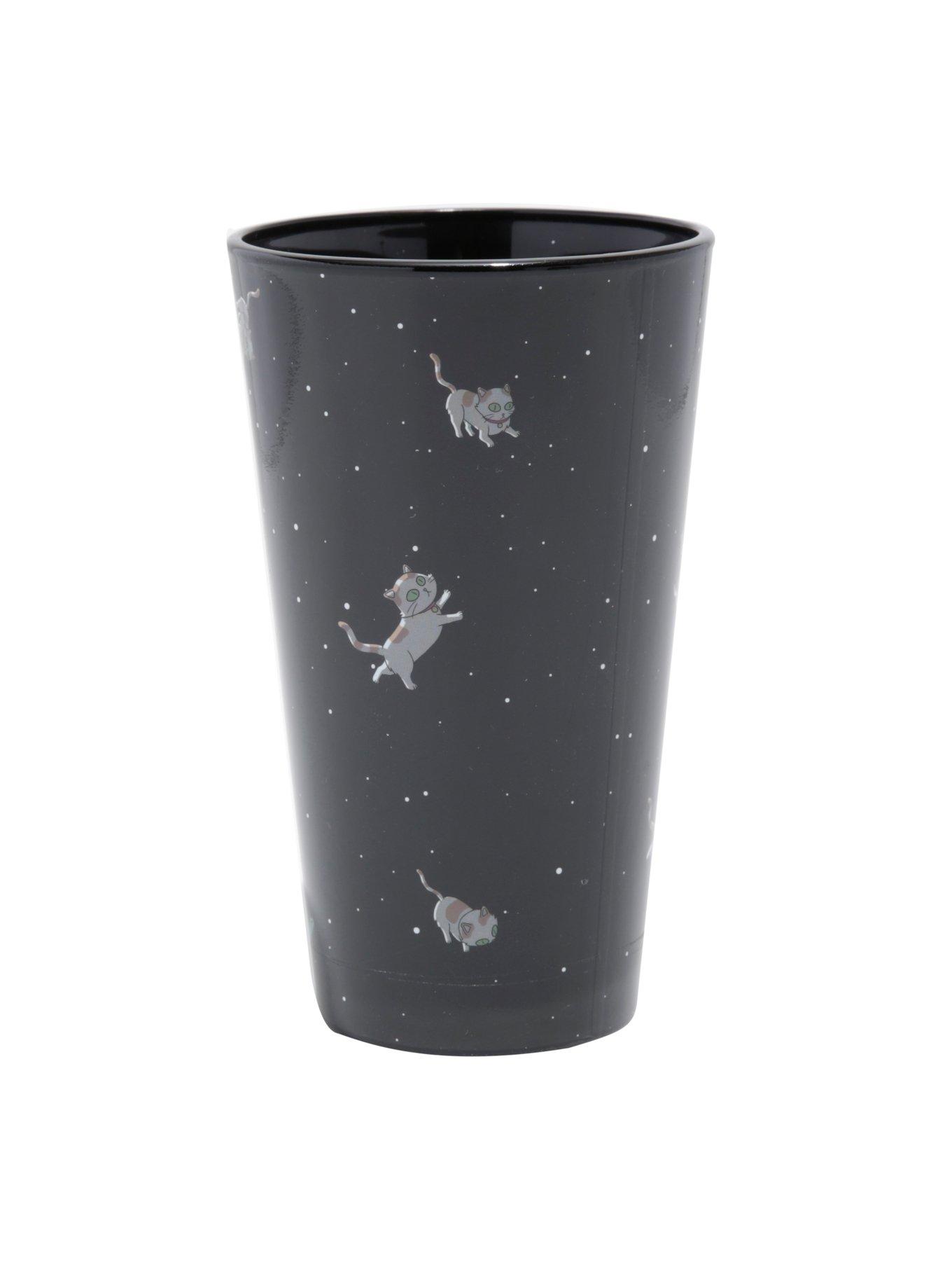 Rick And Morty Space Cats Pint Glass, , alternate