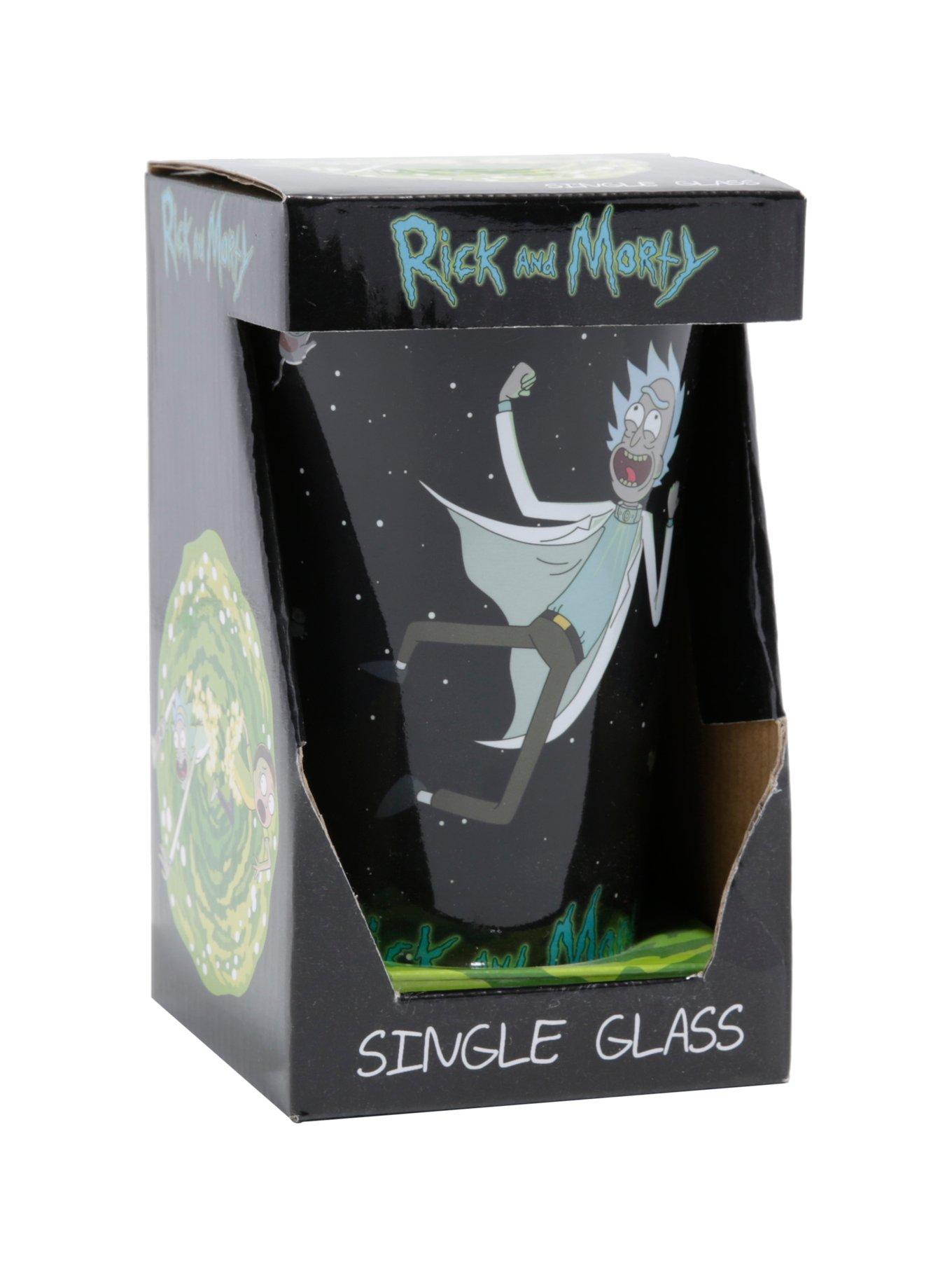 Rick And Morty Space Cats Pint Glass, , alternate