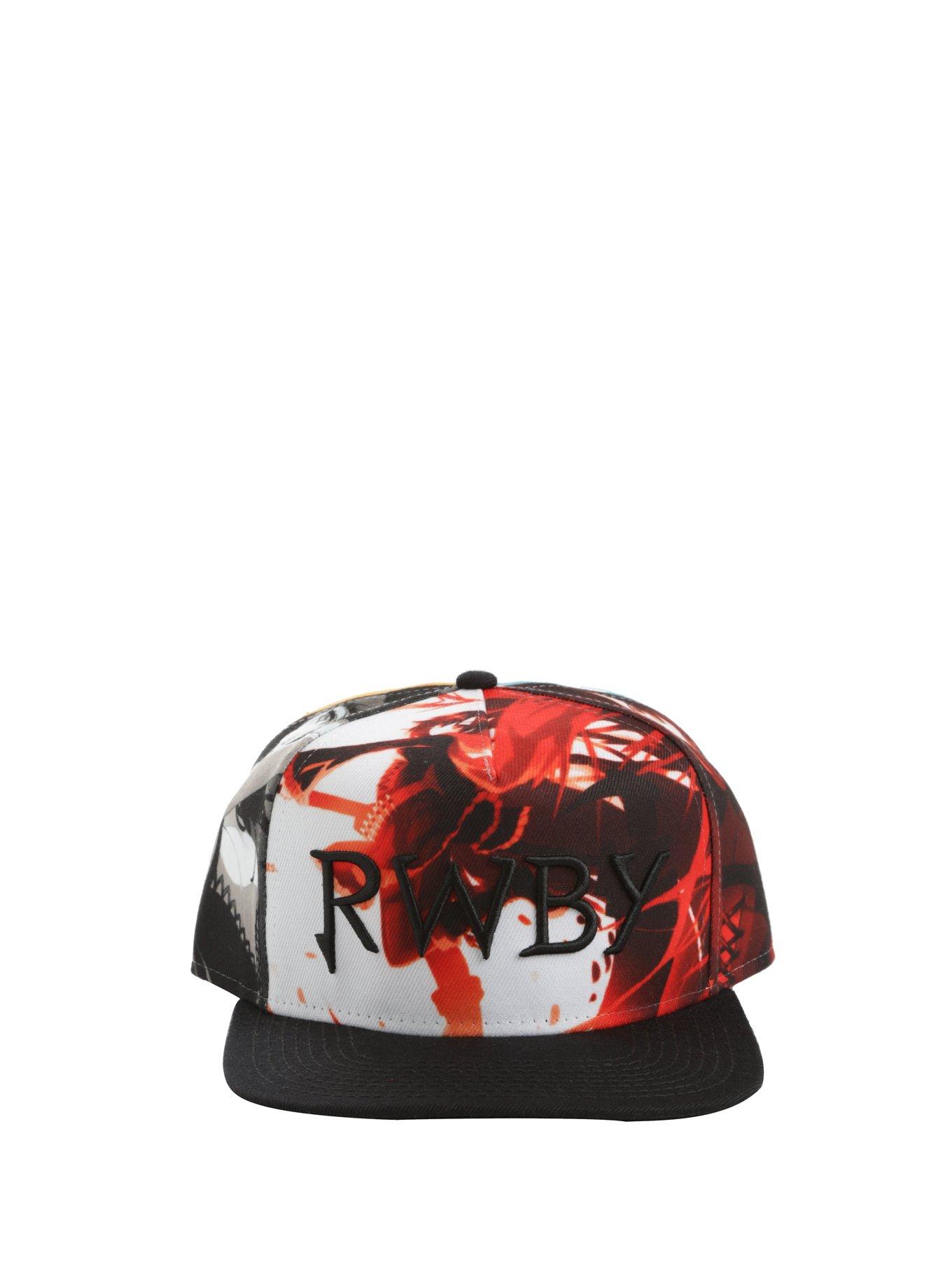 RWBY Team RWBY Sublimation Snapback Hat, , alternate