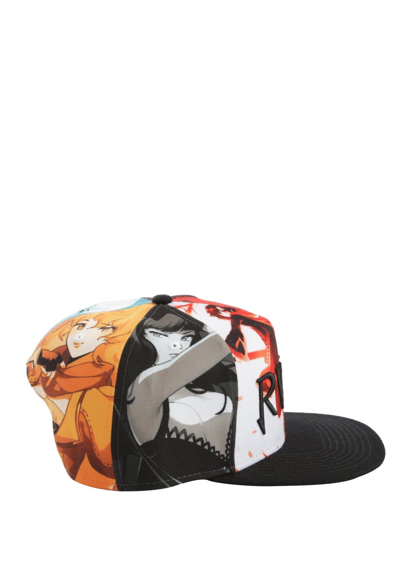 RWBY Team RWBY Sublimation Snapback Hat, , alternate