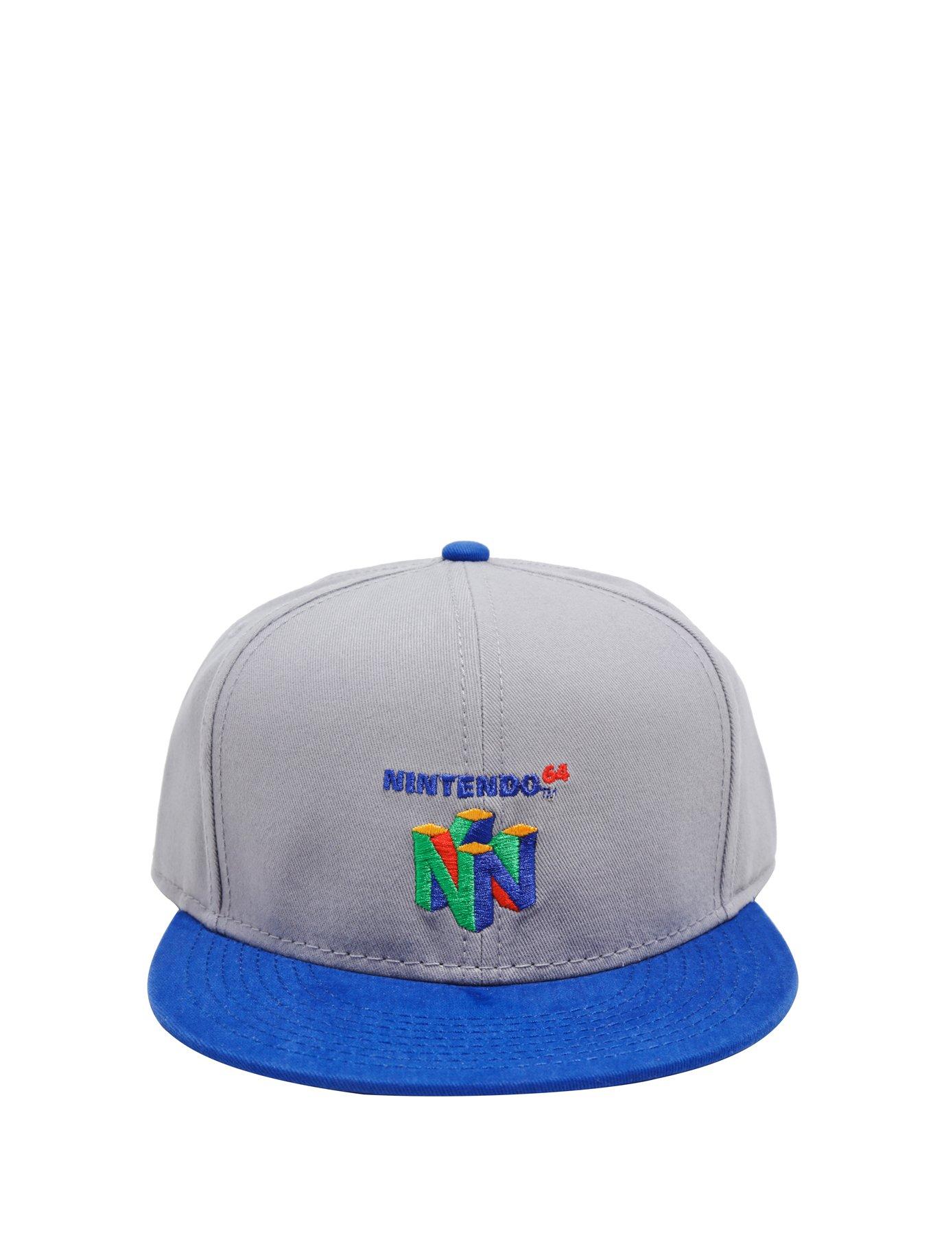 Nintendo 64 Logo Snapback Hat, , alternate