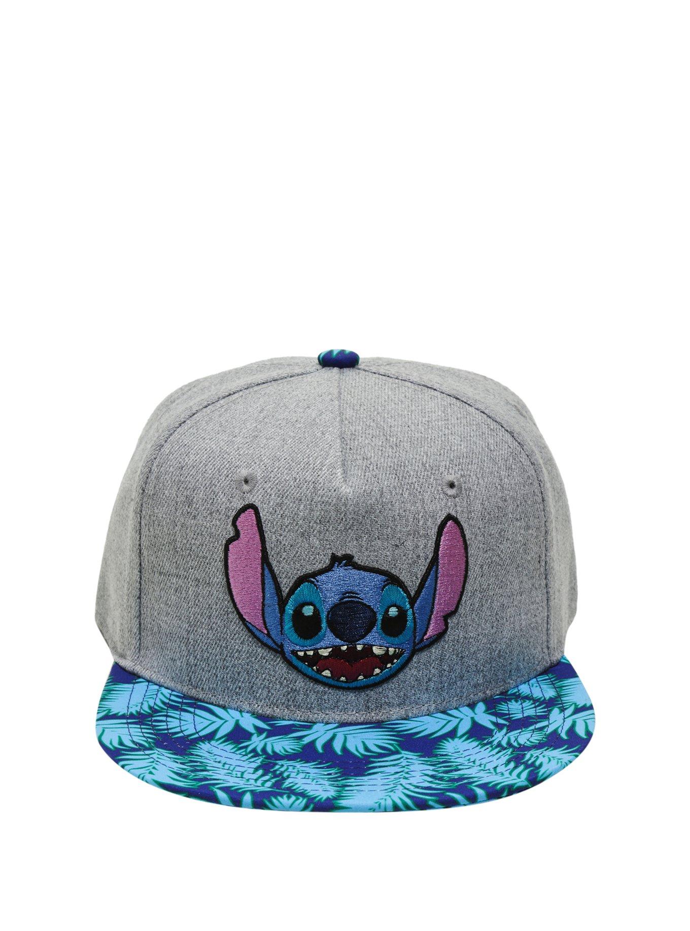 Disney Lilo & Stitch Hawaiian Print Snapback Hat, , alternate