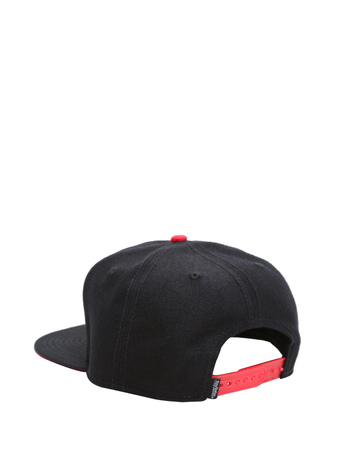 Playstation Button Snapback Hat, , alternate