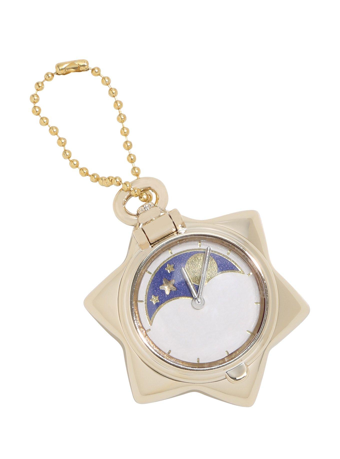 Sailor Moon Miniaturely Tablet 4 Moon Phase Pocket Watch, , alternate