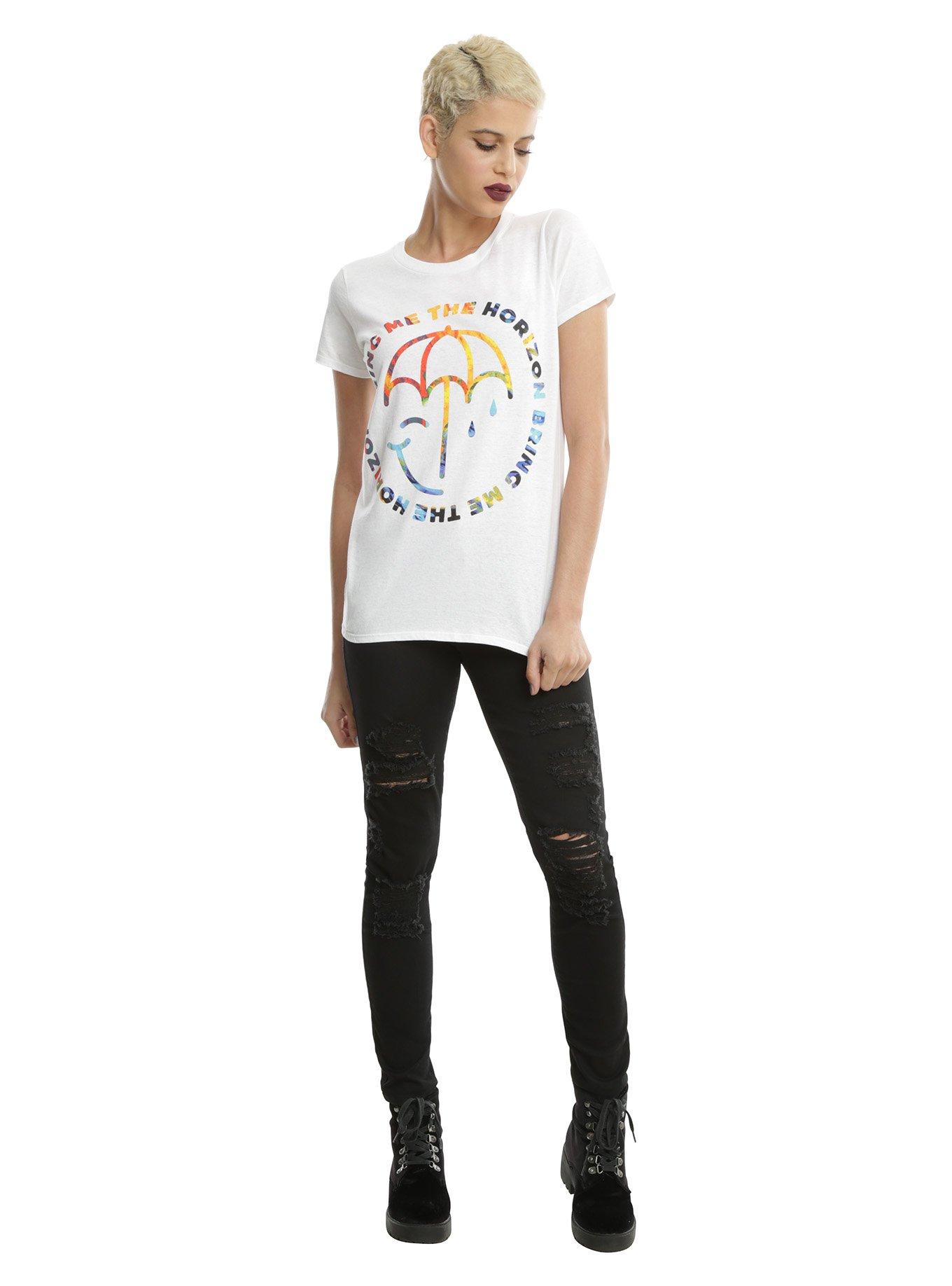 Bring Me The Horizon Tie Dye Umbrella T-Shirt, , alternate