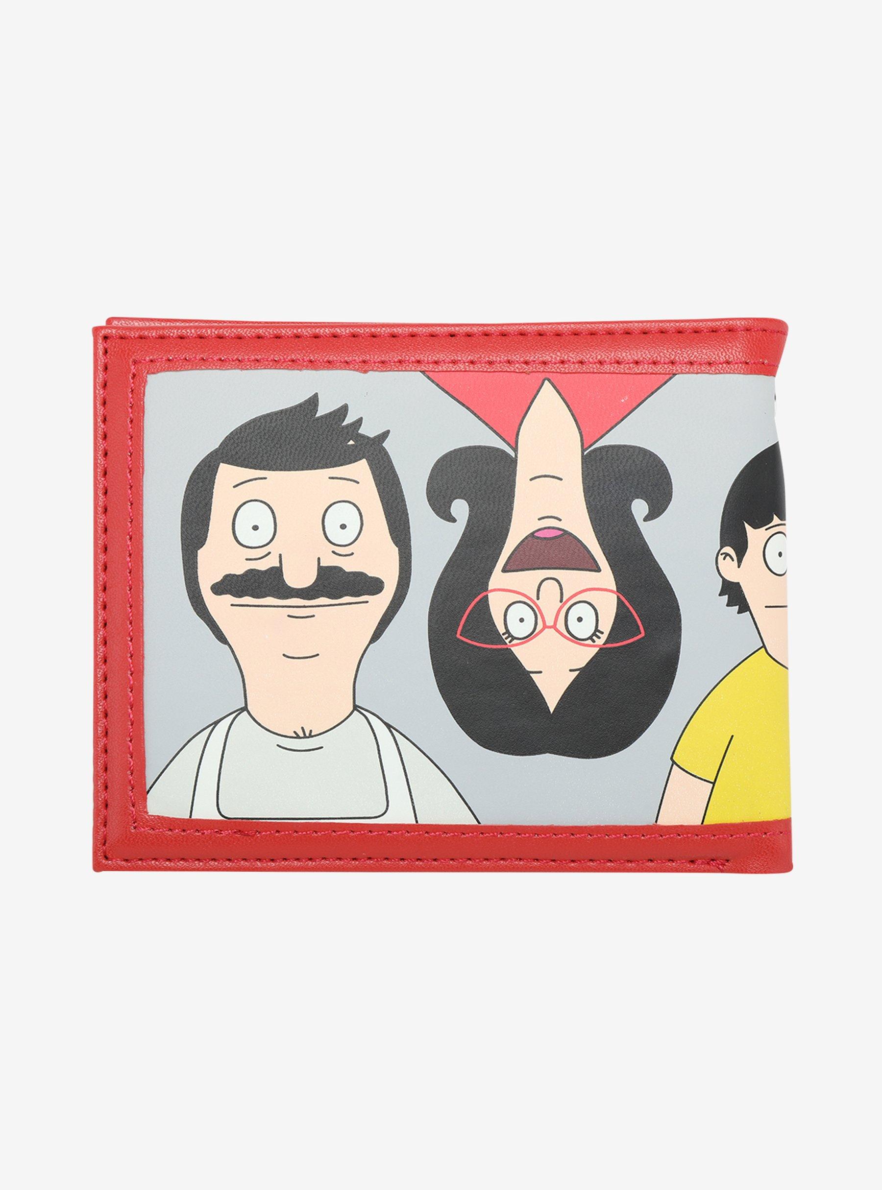 Bob's Burgers Lineup Bi-Fold Wallet, , alternate