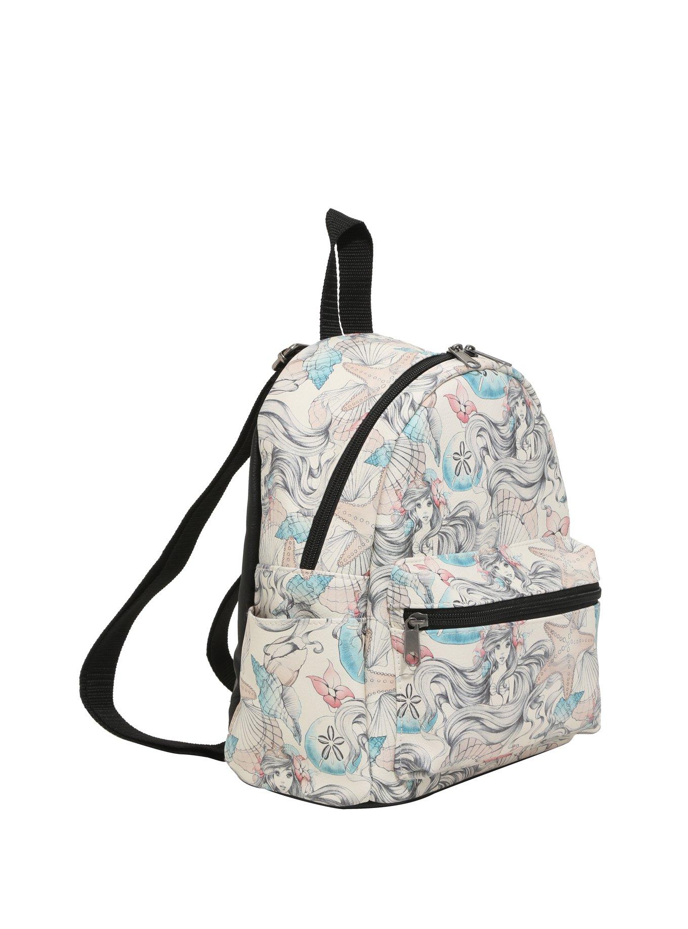 Disney The Little Mermaid Ariel Sketch Mini Backpack, , alternate