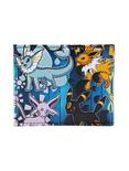 Pokemon Eevee Evolutions Toss Print Bi-Fold Wallet, , alternate