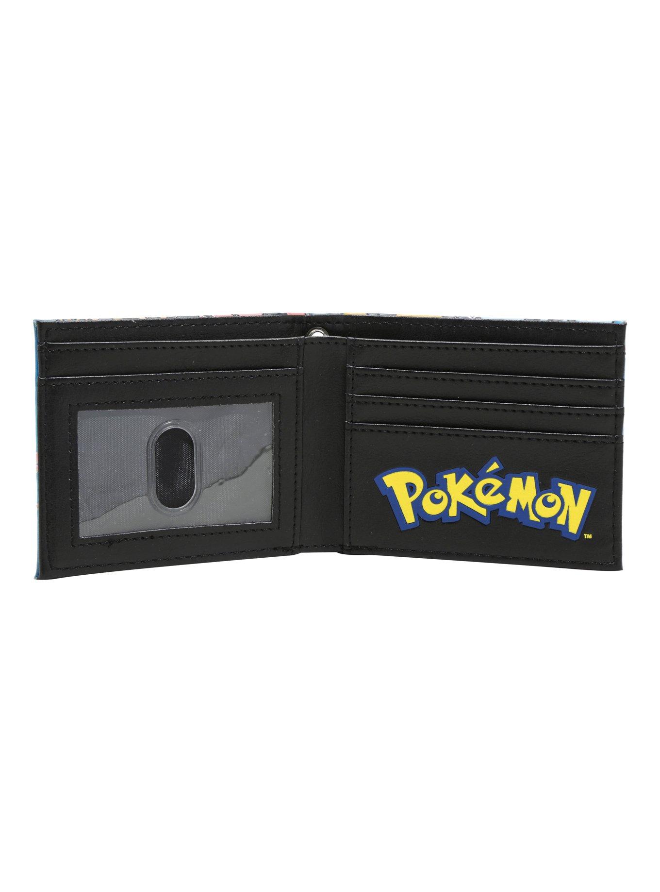 Pokemon Eevee Evolutions Toss Print Bi-Fold Wallet, , alternate