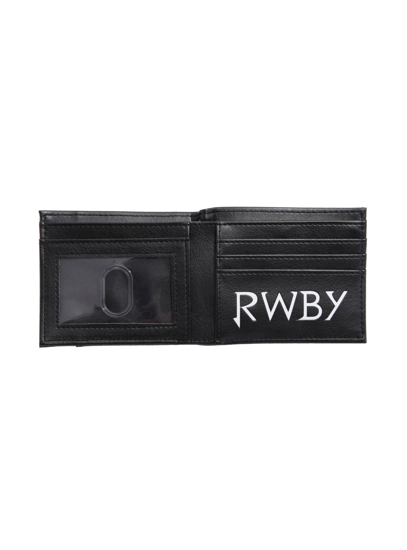 RWBY Ruby Silhouette Logo Bi-Fold Wallet, , alternate