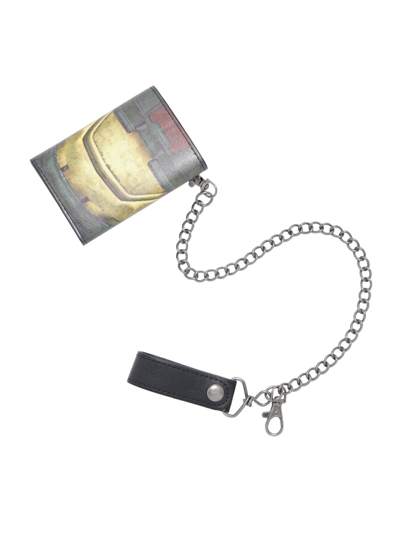 Halo Wars 2 Spartan Tri-Fold Chain Wallet, , alternate