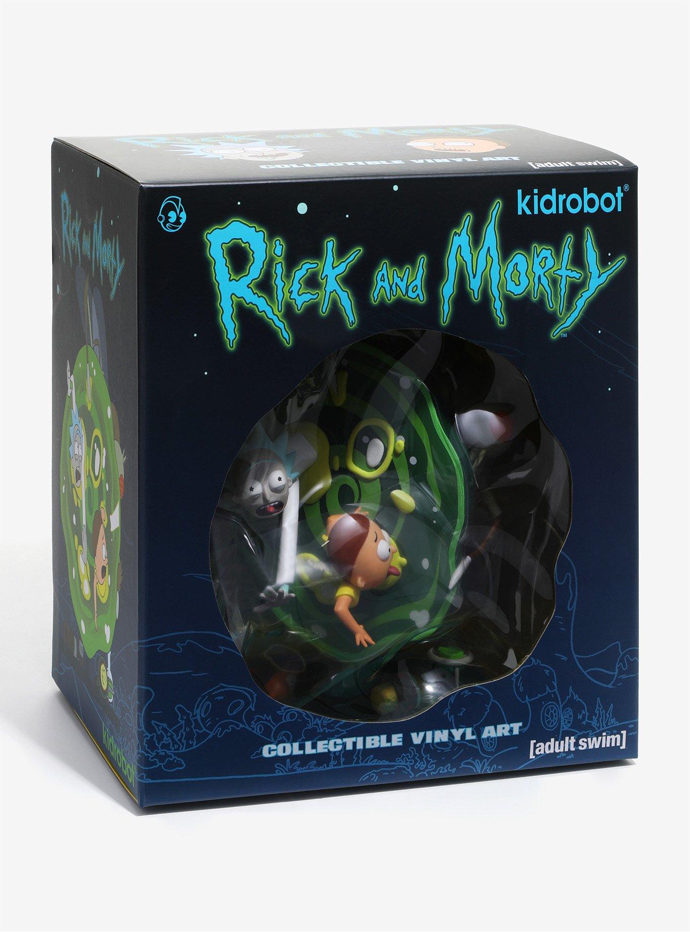 Kidrobot Rick And Morty Portal Figure, , alternate