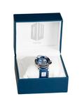 Doctor Who TARDIS Leather & Stainless Steel Watch, , alternate