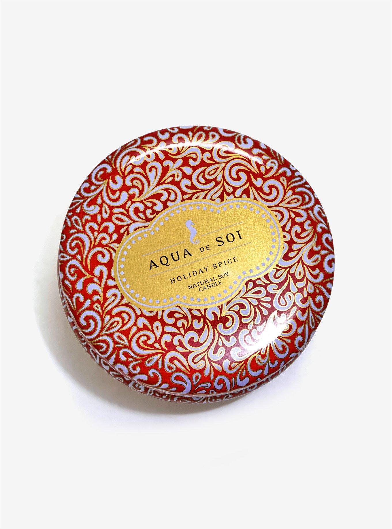 Aqua de Soi Holiday Spice Candle Tin, , alternate
