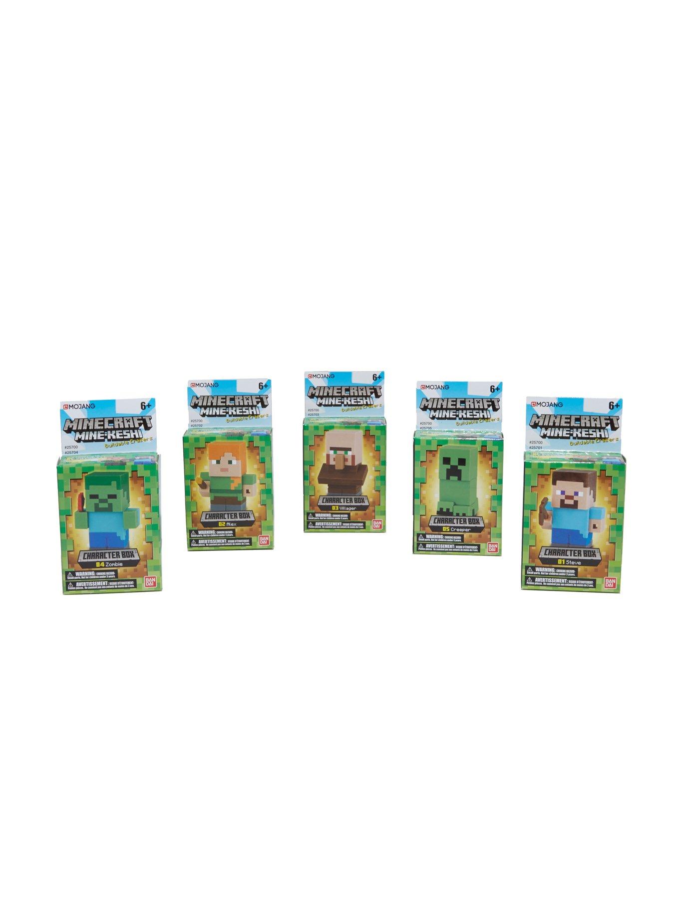 Minecraft Mine-Keshi Series 1 Character Box Buildable Eraser, , alternate