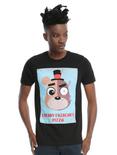 Five Nights At Freddy's Freddy Fazbear's Pizza Art Deco T-Shirt, , alternate