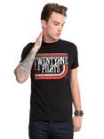 Twenty One Pilots Retro Stripe T-Shirt, , alternate