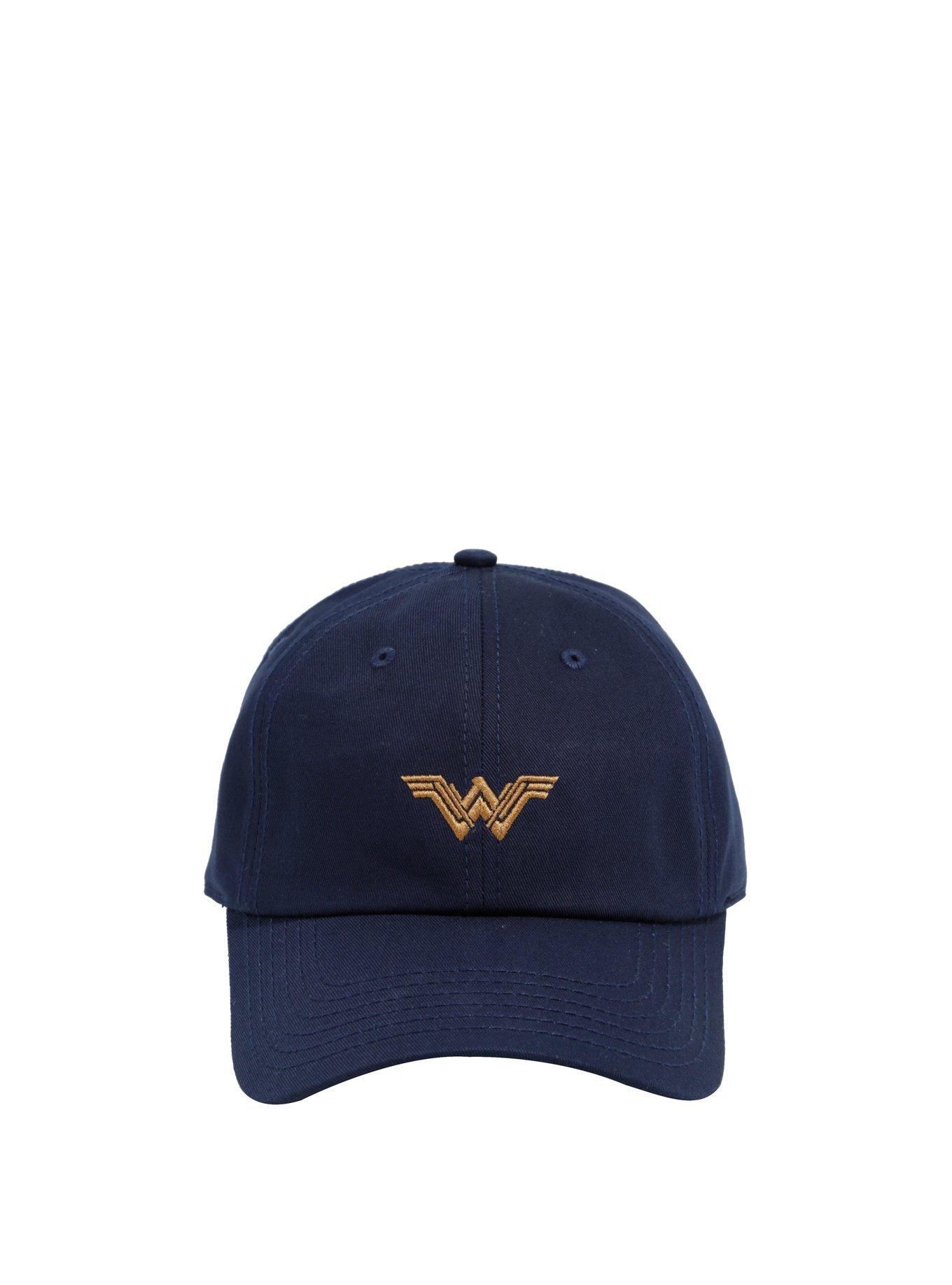 DC Comics Wonder Woman Logo Dad Cap, , alternate