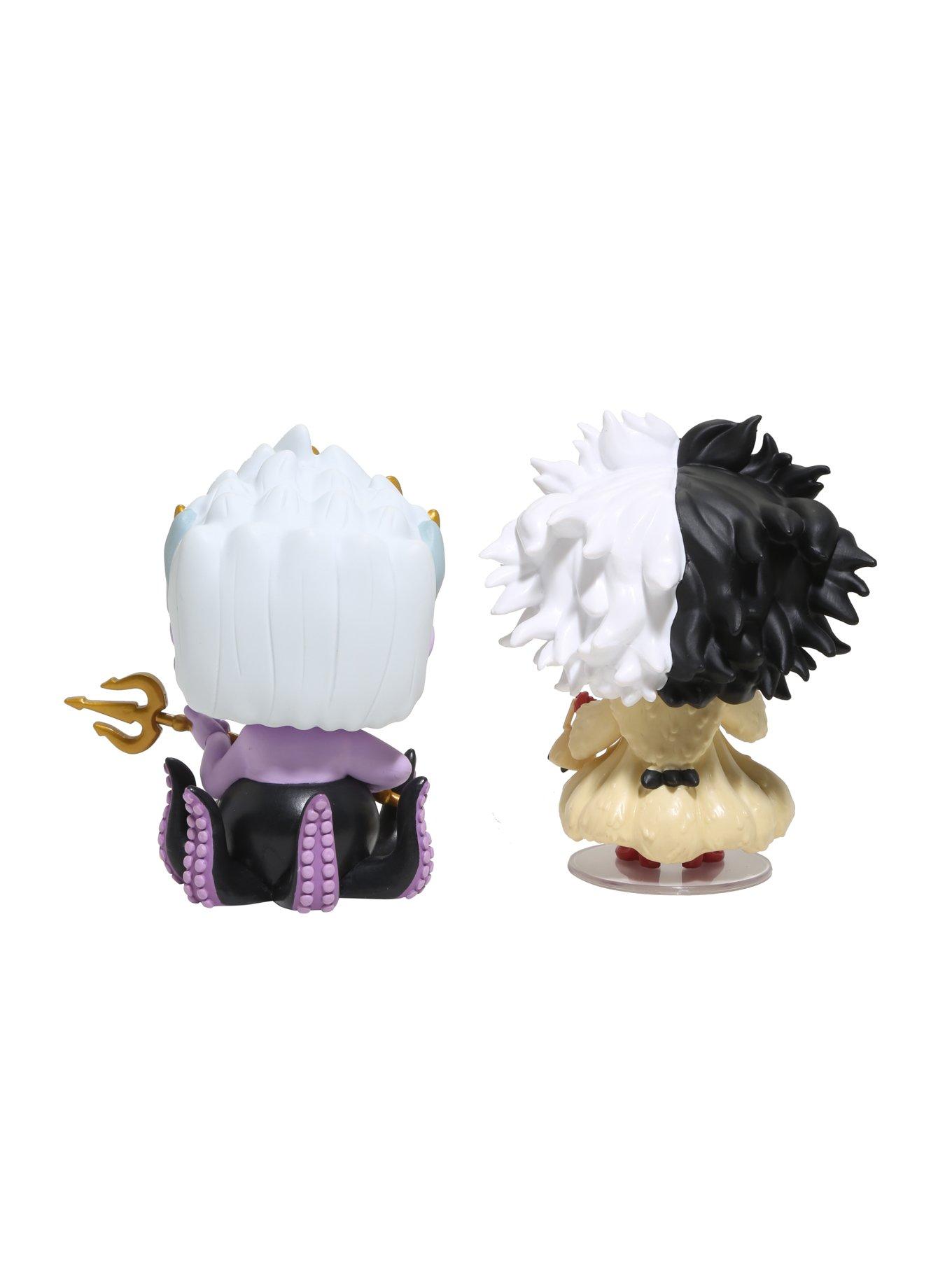 Funko Disney Villains Pop! Ursula With Cruella De Vil Vinyl Figure Set Hot Topic Exclusive, , alternate