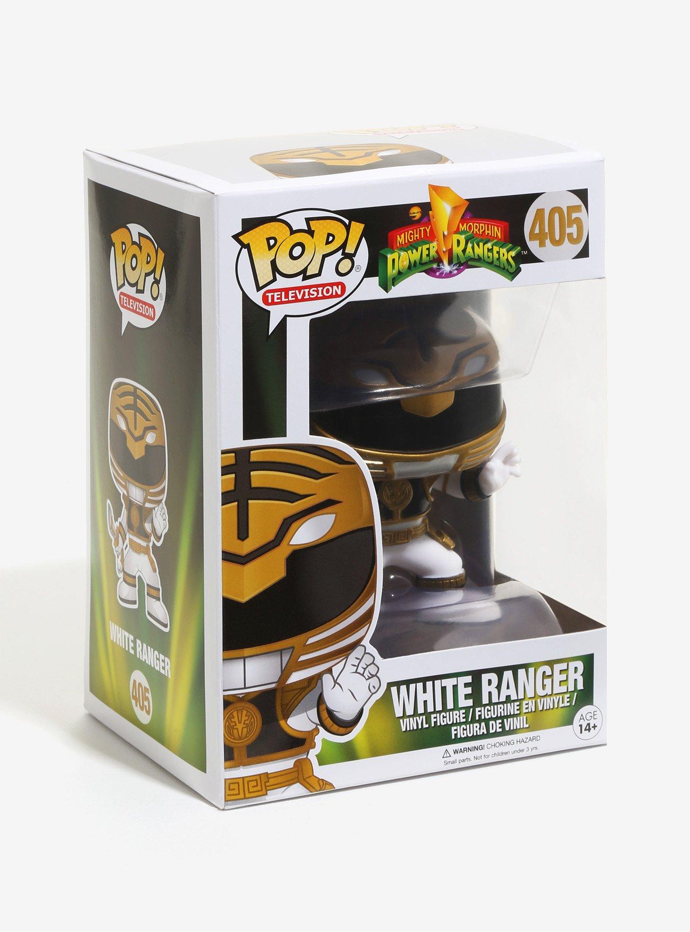 Funko Pop! Mighty Morphin Power Rangers White Ranger Vinyl Figure, , alternate