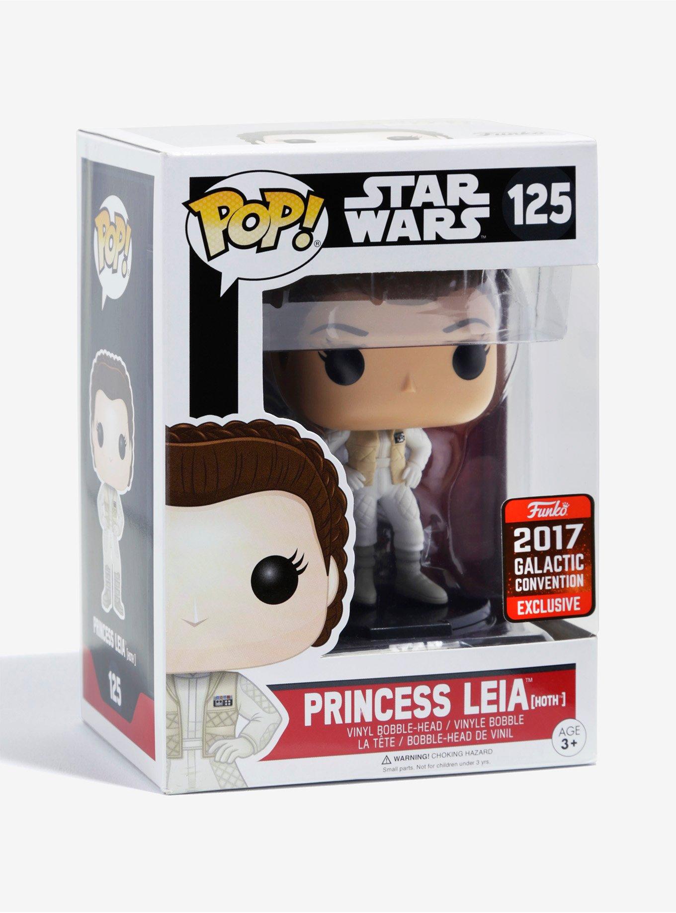 Funko Pop! Star Wars Princess Leia (Hoth) Vinyl Bobble-Head 2017 Galactic Convention Exclusive, , alternate