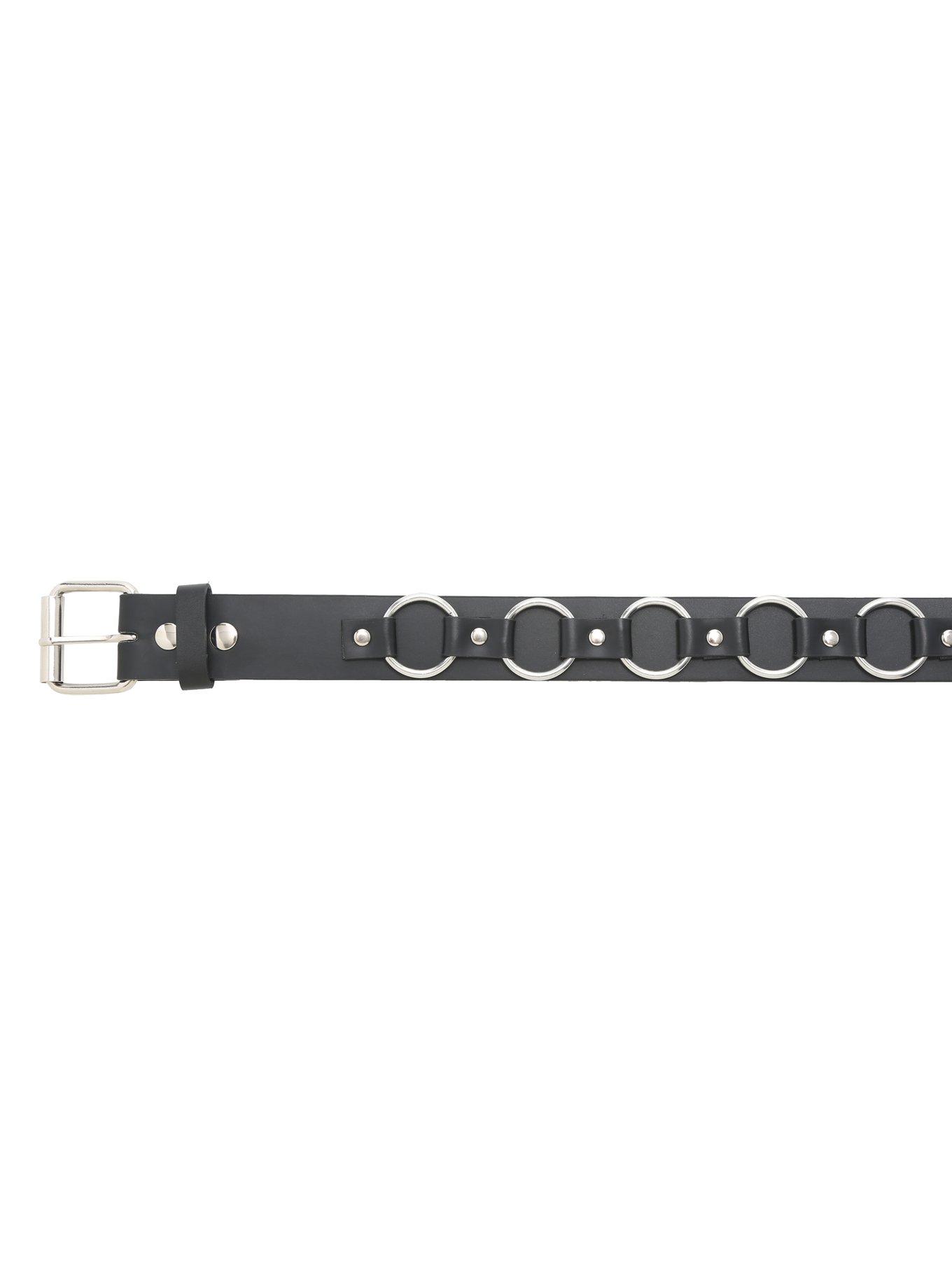 Black O-Ring Belt, , alternate
