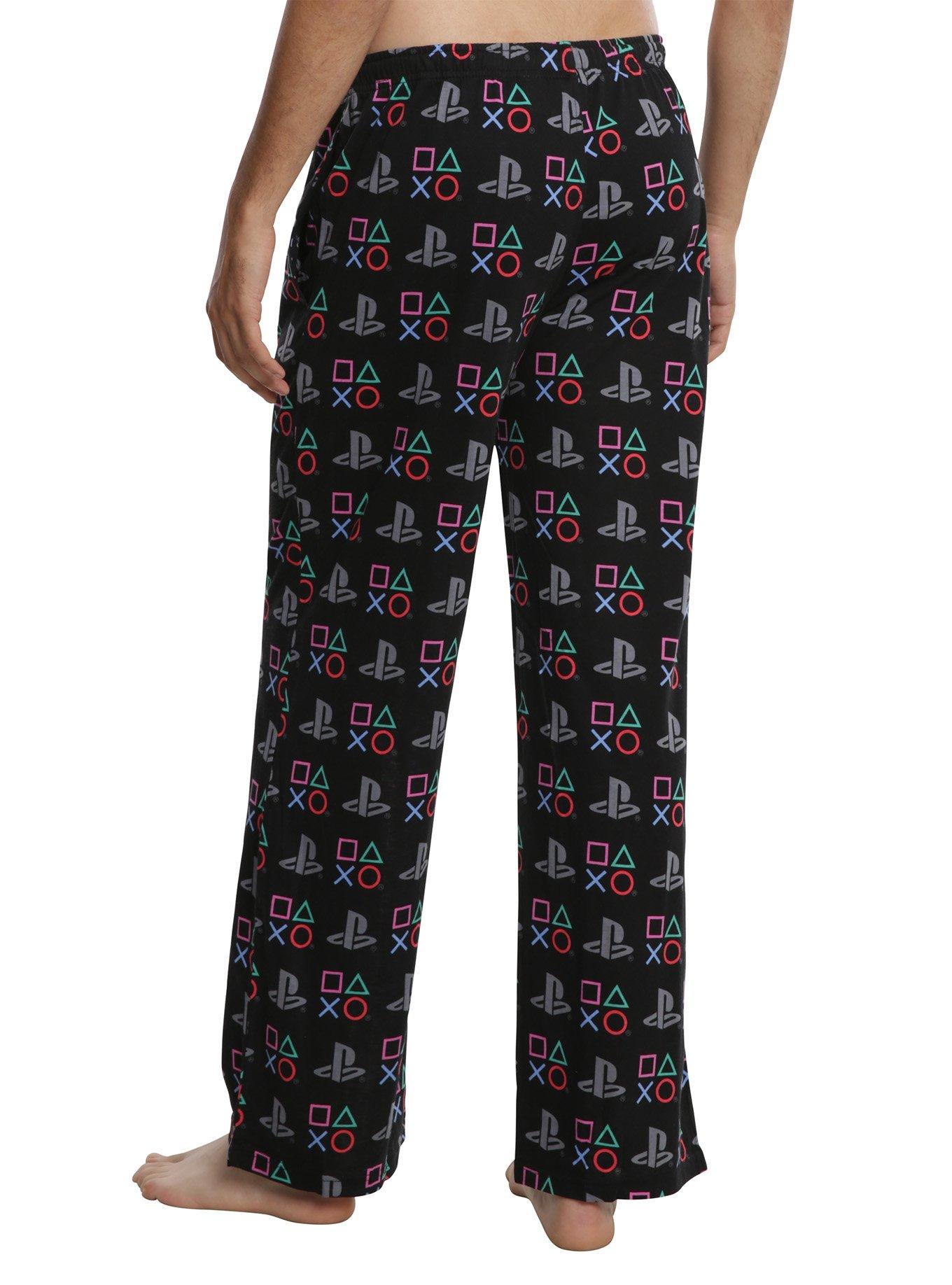 PlayStation Allover Print Guys Pajama Pants, , alternate