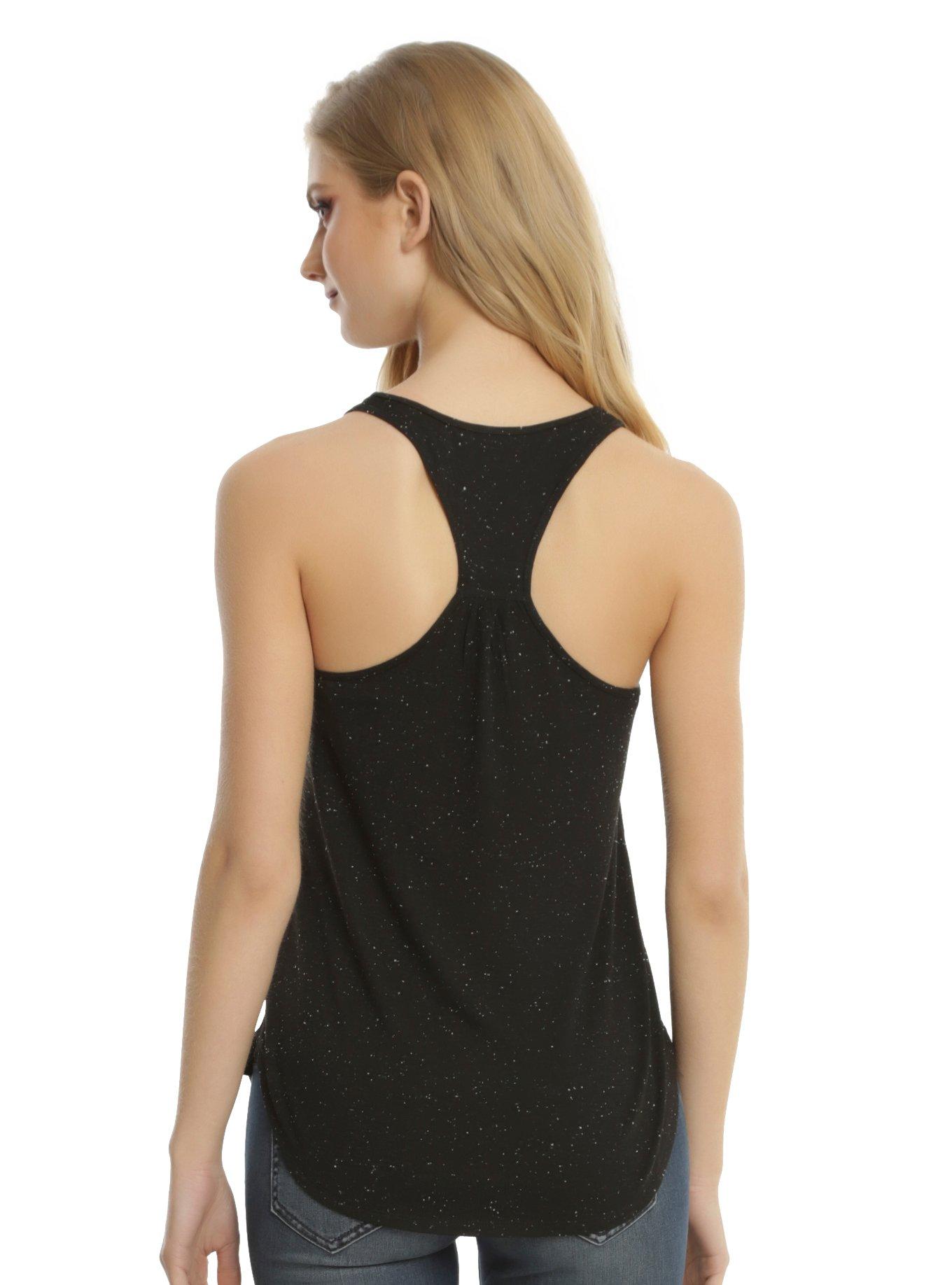 Star Wars Death Star Battle Girls Tank Top, , alternate