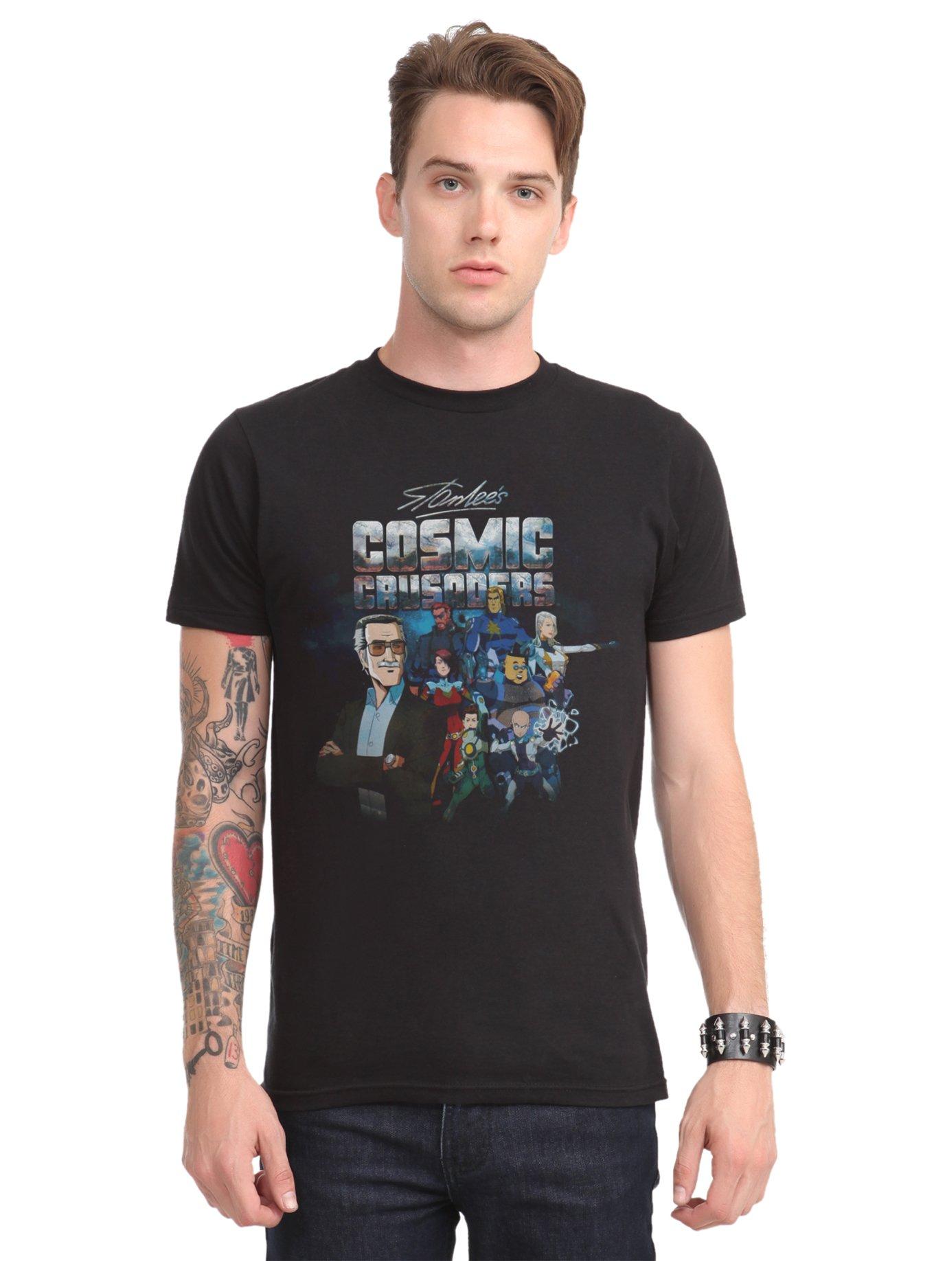 Stan Lee's Cosmic Crusaders Characters T-Shirt, , alternate