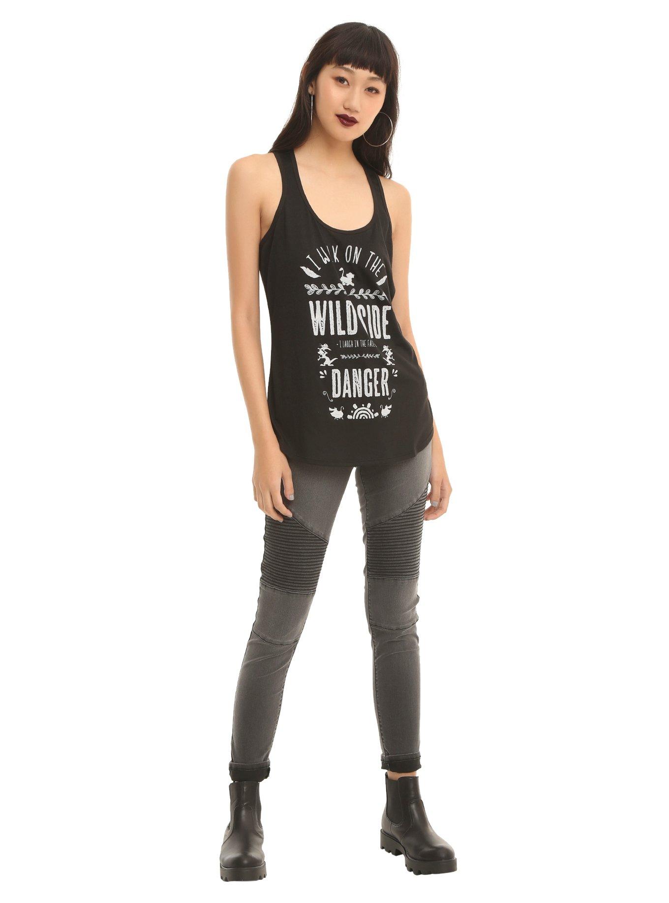 Disney The Lion King Walk On The Wild Side Simba Crochet Back Girls Tank Top, , alternate