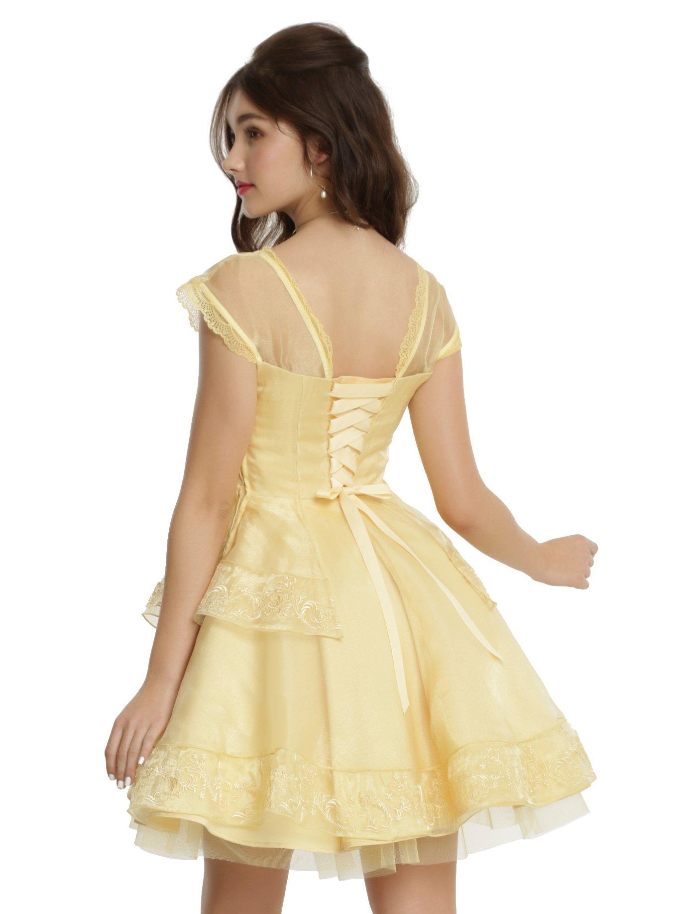 Beauty and the beast dress hot topic sale