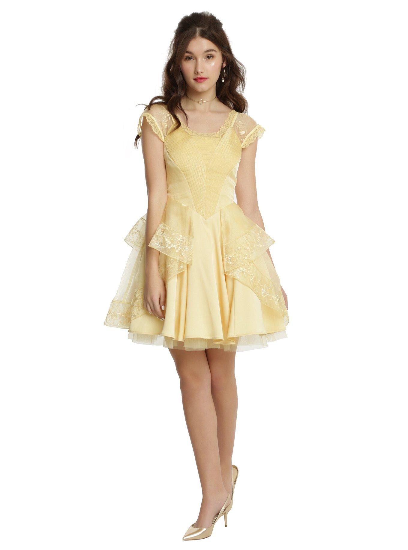 Beauty and the beast dress best sale hot topic