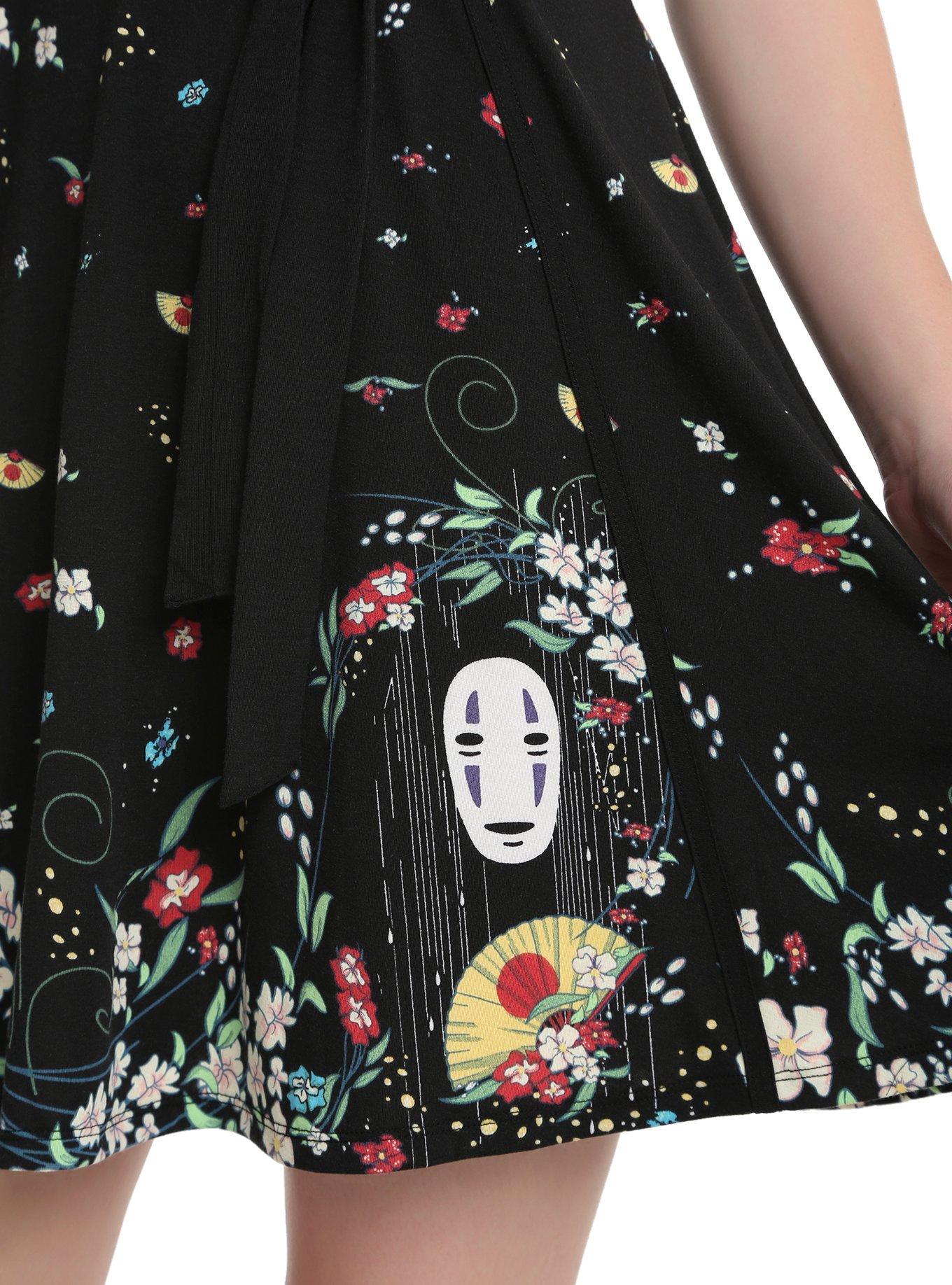 Her Universe Studio Ghibli Spirited Away Confetti Wrap Dress, , alternate